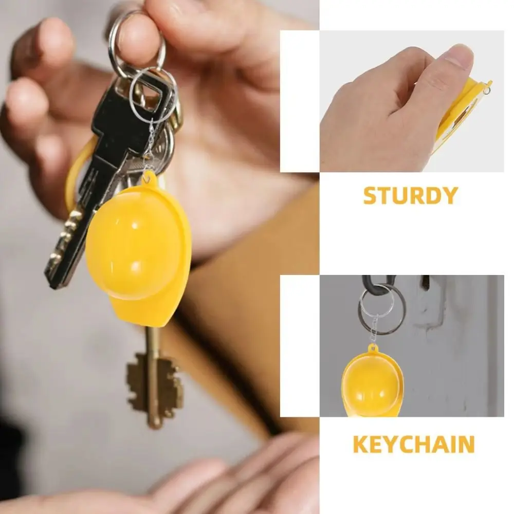 Multifunctional LED Illuminated Keychains Built-in LED Light Compact Size Bottle Opener Pendant Solid Smooth Material