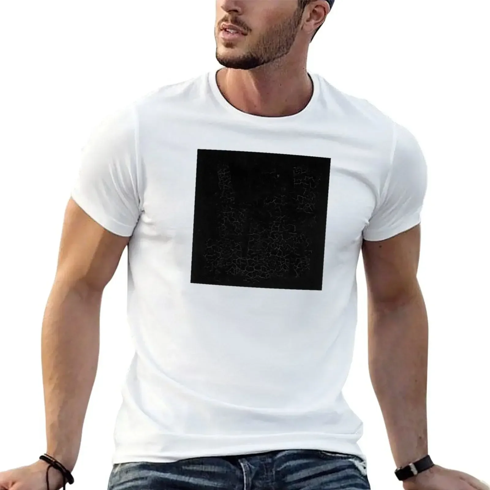 Black Square painting Kazimir Malevich artist art lover gift shirt T-Shirt oversizeds vintage graphic tee mens white t shirts