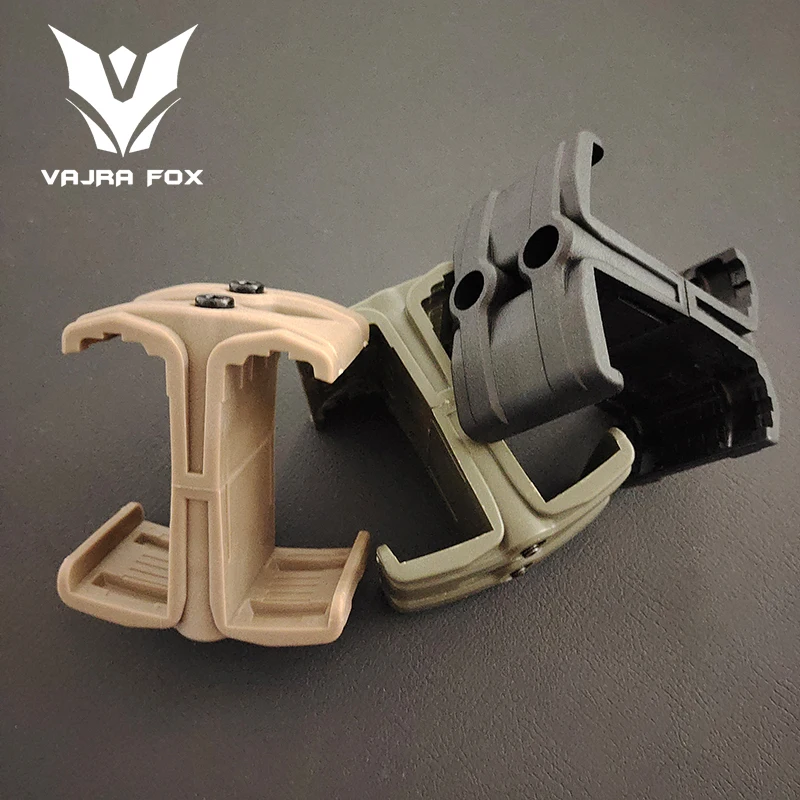 Tactical Gun Rifle Dual Parallel Magazine Coupler Universal Link Clip  For AK47 74 AR15 M4 Series Airsoft Hunting Accessories