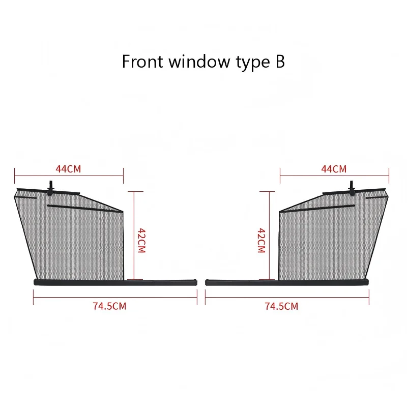 For AITO M8M9 Retractable Car Window Sun Shade  UV Protection Side Window Curtain Heat Insulation Privacy Screen Car Accessories view 4