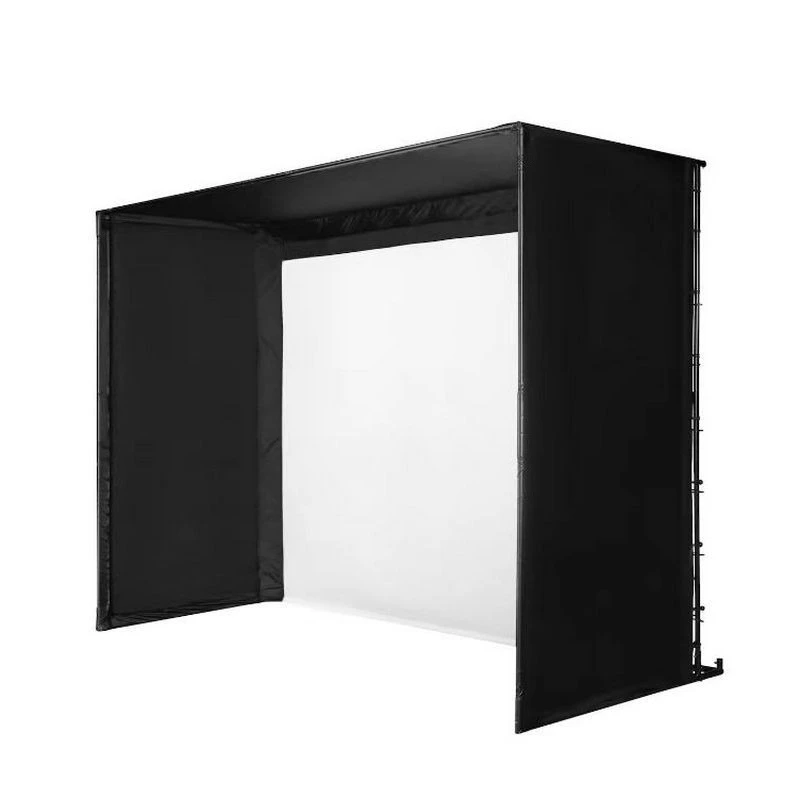

Golf emulator shelf, indoor golf virtualizer, training golf curtain