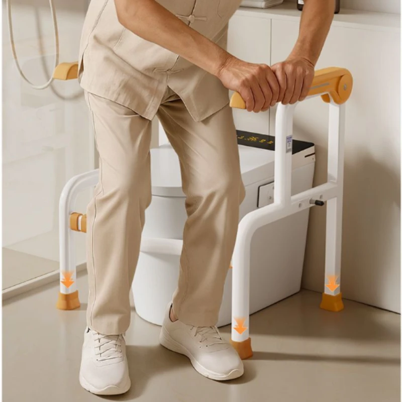 

Adjustable Toilet Safety Rails for Elderly People Mobility Aids Bathroom Handrail Non-Slip Anti-Fall Assist Frame Toilet Support