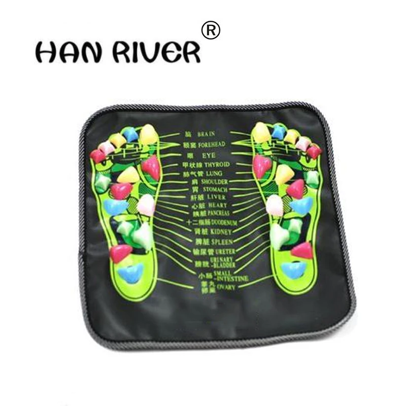 

Health care tools foot massager imitation pebbles on gravel road foot massage cushion pedicures carpet carpet