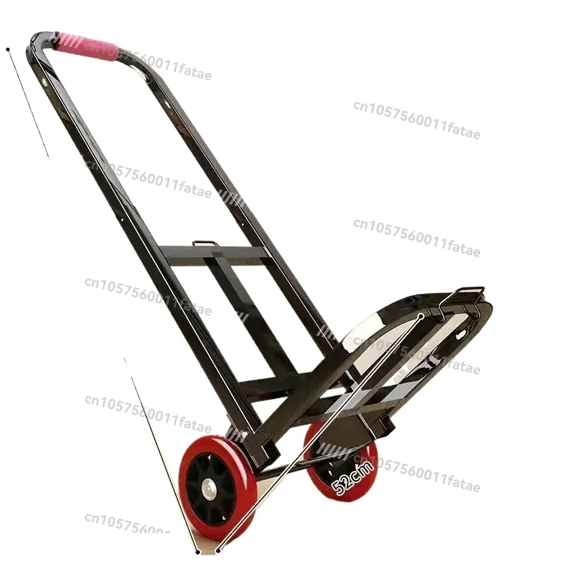 

Elderly Luggage Grocery Cart Trolley 90x42x27cm Supermarket Folding Portable