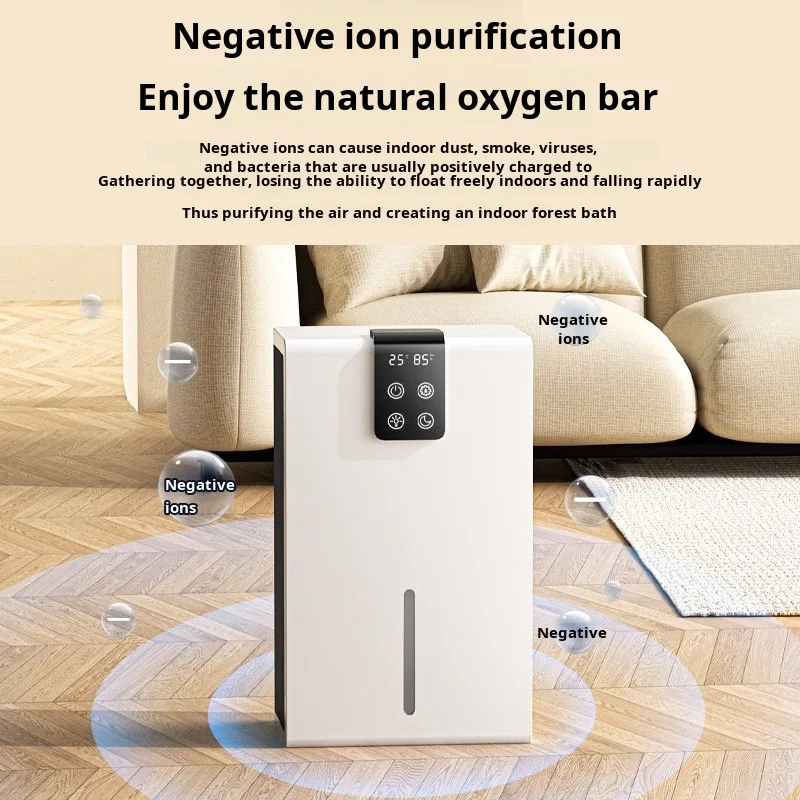 Home 3-in-1 Multi-function Fashion Portable Dehumidifier Basement Dehumidifier AIR Dryer 36*21*15cm