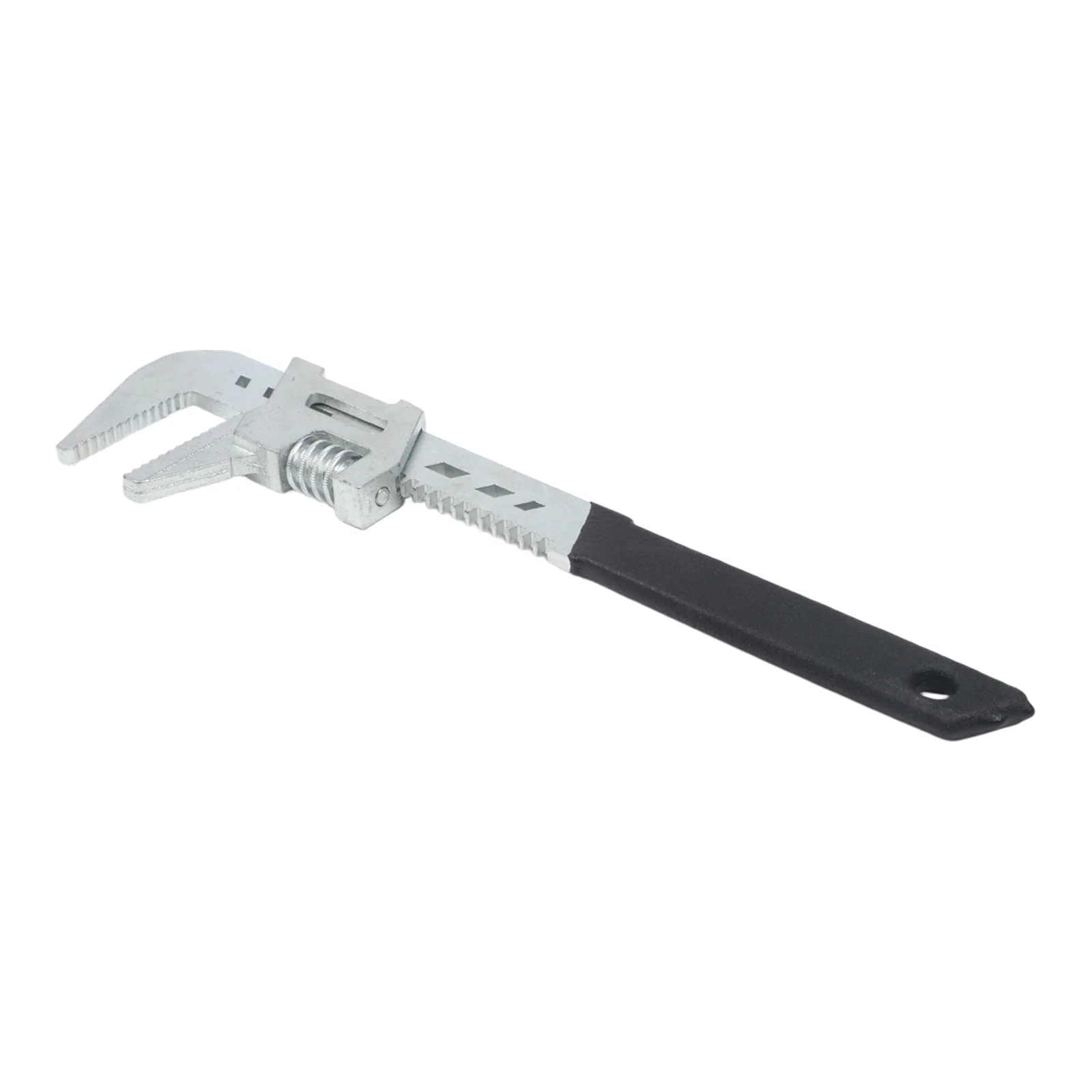 For Plumbing Work Pipe Wrench Valve Spanner for Quick Adjustment Wrench Tool Part Enhanced Grip Design High-carbon Steel