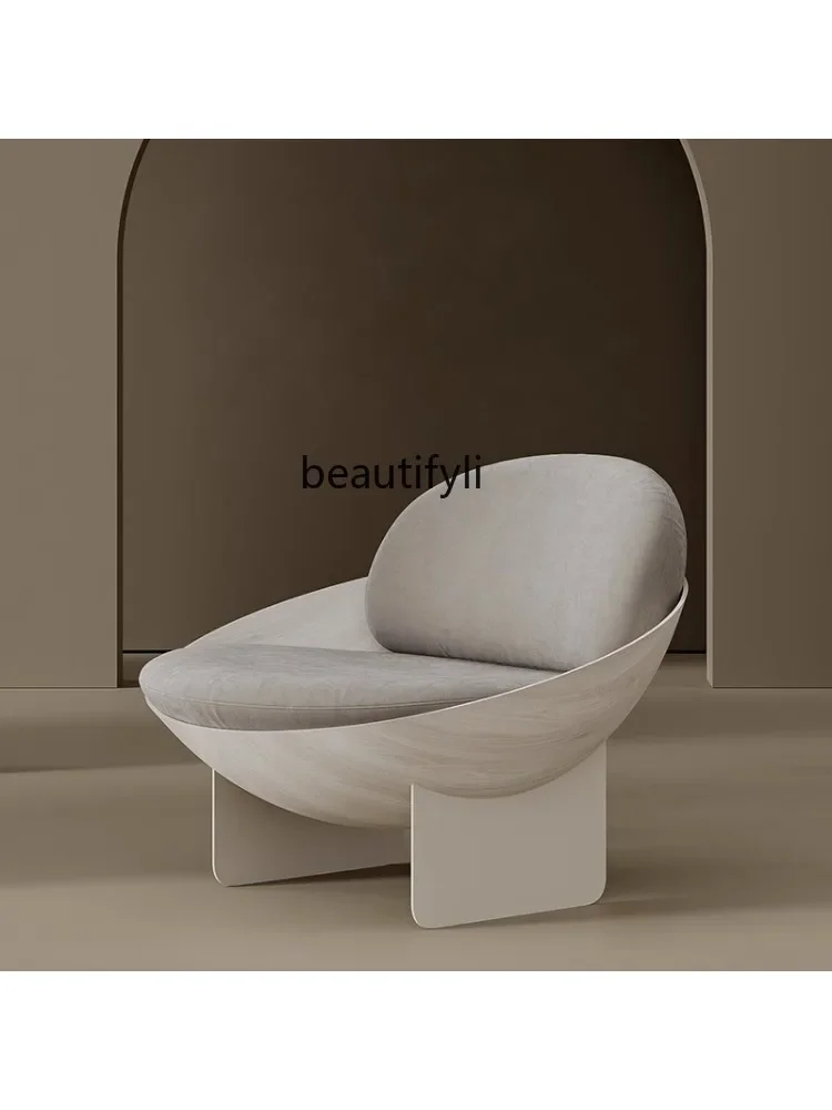 

zqxDesigner Creative Couch Silent Style Large and Small Apartment Type Living Room Bedroom Nordic Single Leisure Chair furniture