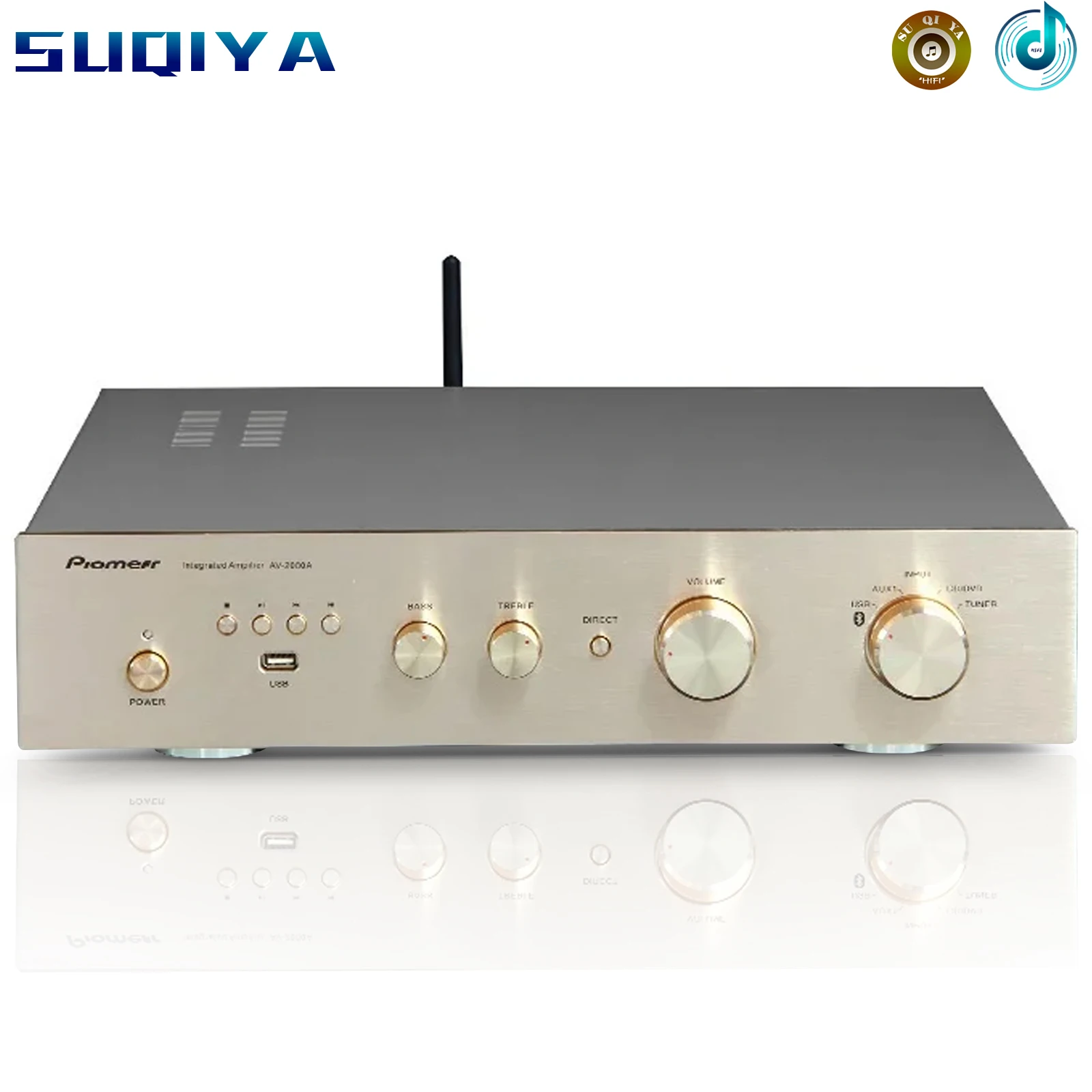 250w*2 HIFI Power Amplifier High Power Toshiba Transistor 1943/5200 Bluetooth 4.0 Usb Player Subwoofer Amplifier Audio