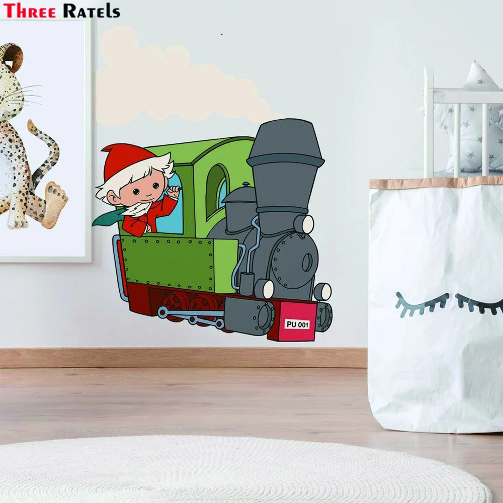 Three Ratels WF39 Sandman Good Night Wall Stickers for Kids Room Baby Room Bedroom Stickers