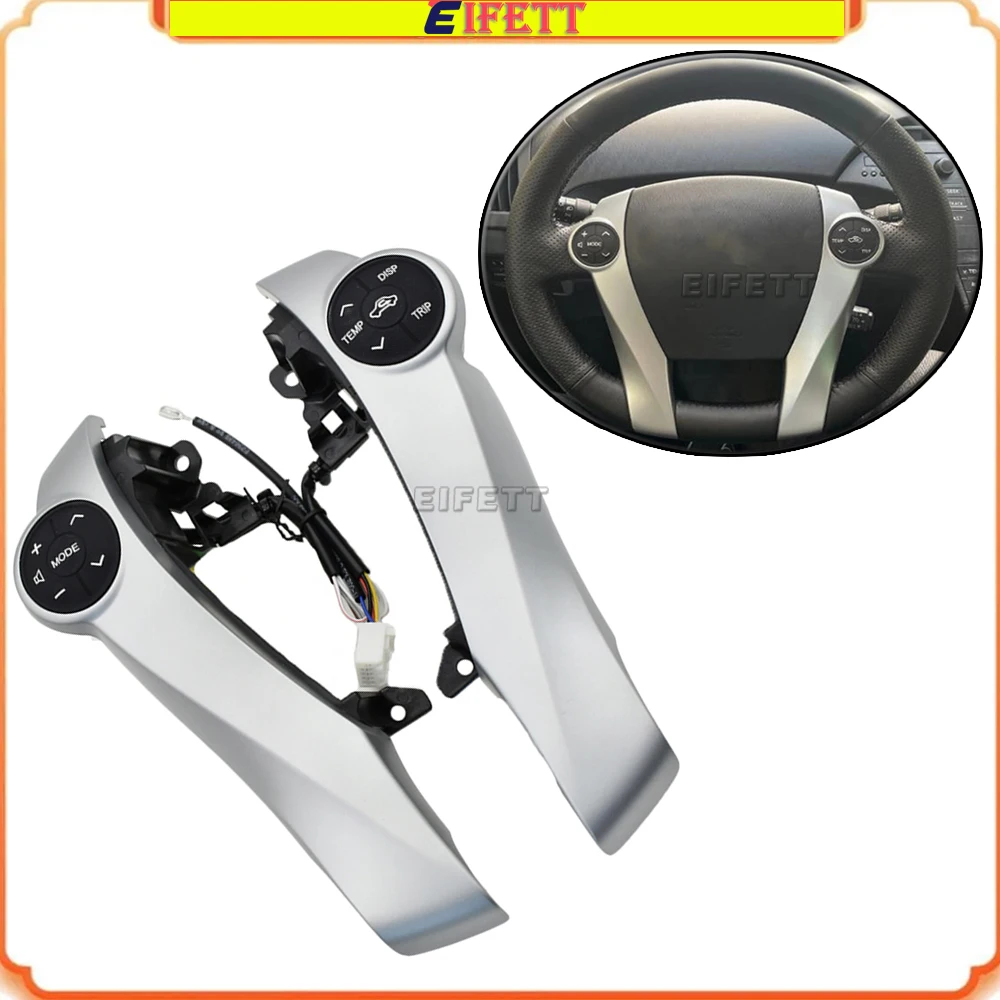 

Auto Steering Wheel Control Volume Button Switch For Toyota Prius Plus 2012-2015 Prius C US 2011-2015 Aqua 2012-2014