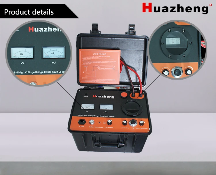 Electric Cable Fault Locator Cable Fault Locating System Cable Fault test Bridge
