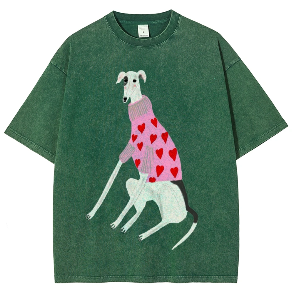 Alien Stage Custom Y2K Cotton Women's T-Shirt Funny Cartoon Print High Quality Puppy Design Comfortable Fit Tee for All Genders image 5