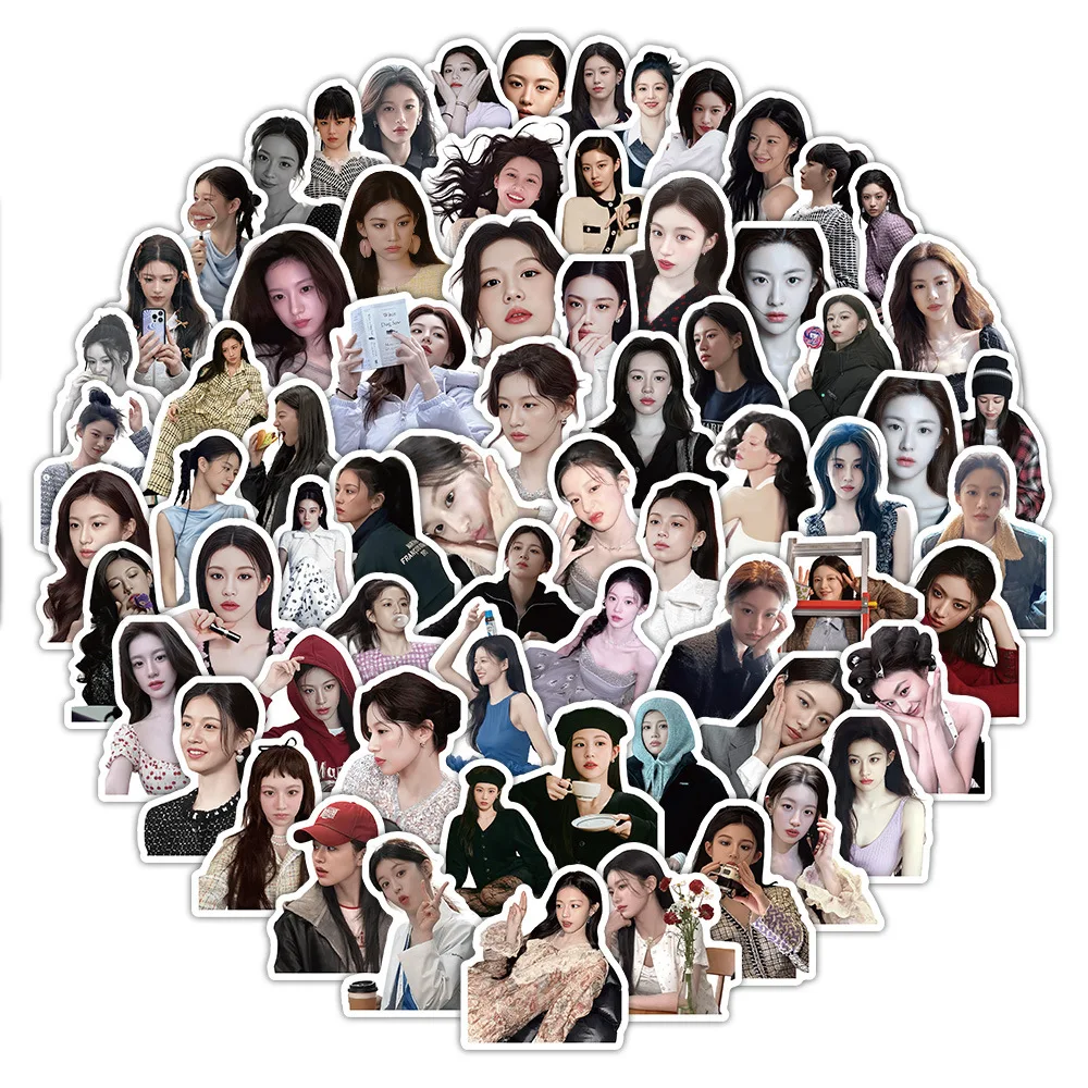 

80PCS Korean Drama Star Go Yoon Jung Stickers Creative DIY Decoration Mobile Phone Case Notebook Water Cup Toy Gift Stickers