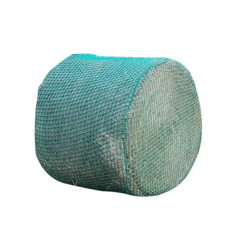 5x5ft Knotless Slow Feeder Hay Net Round Bale Wrap for Horses/Goats