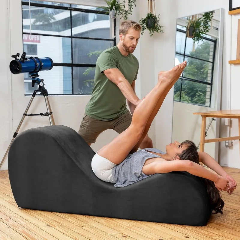 High-density pure sponge sofa, indoor yoga relaxation sports sponge sofa compressible