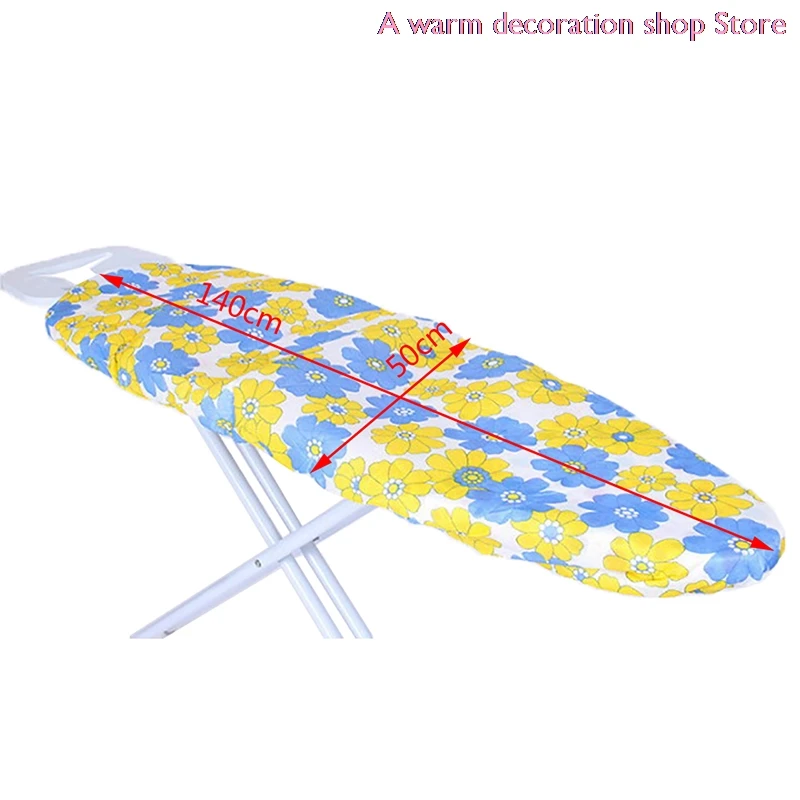 140*50cm Fabric Ironing Board Cover Protective Press Iron Folding For Ironing Cloth Guard Protect Delicate Garment Random Color