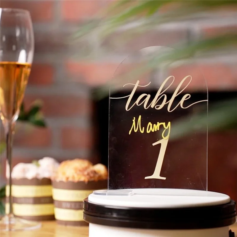 AAAN-لعلامات أرقام طاولة الزفاف 1-30، 30 قطعة مجموعة من 4 × 6 بوصات لحفلات الزفاف والولائم والحفلات والمطاعم-متوافقة مع اصنعها بنفسك