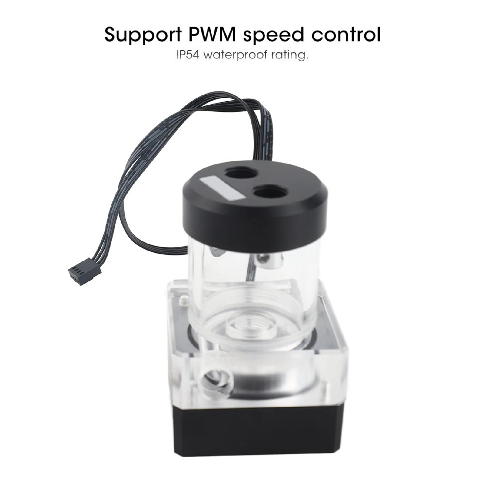 Combo Pump Computer  Computer  PC Cooler Integrated Built-in Defoaming 500L/H- 3 Meters Discharge