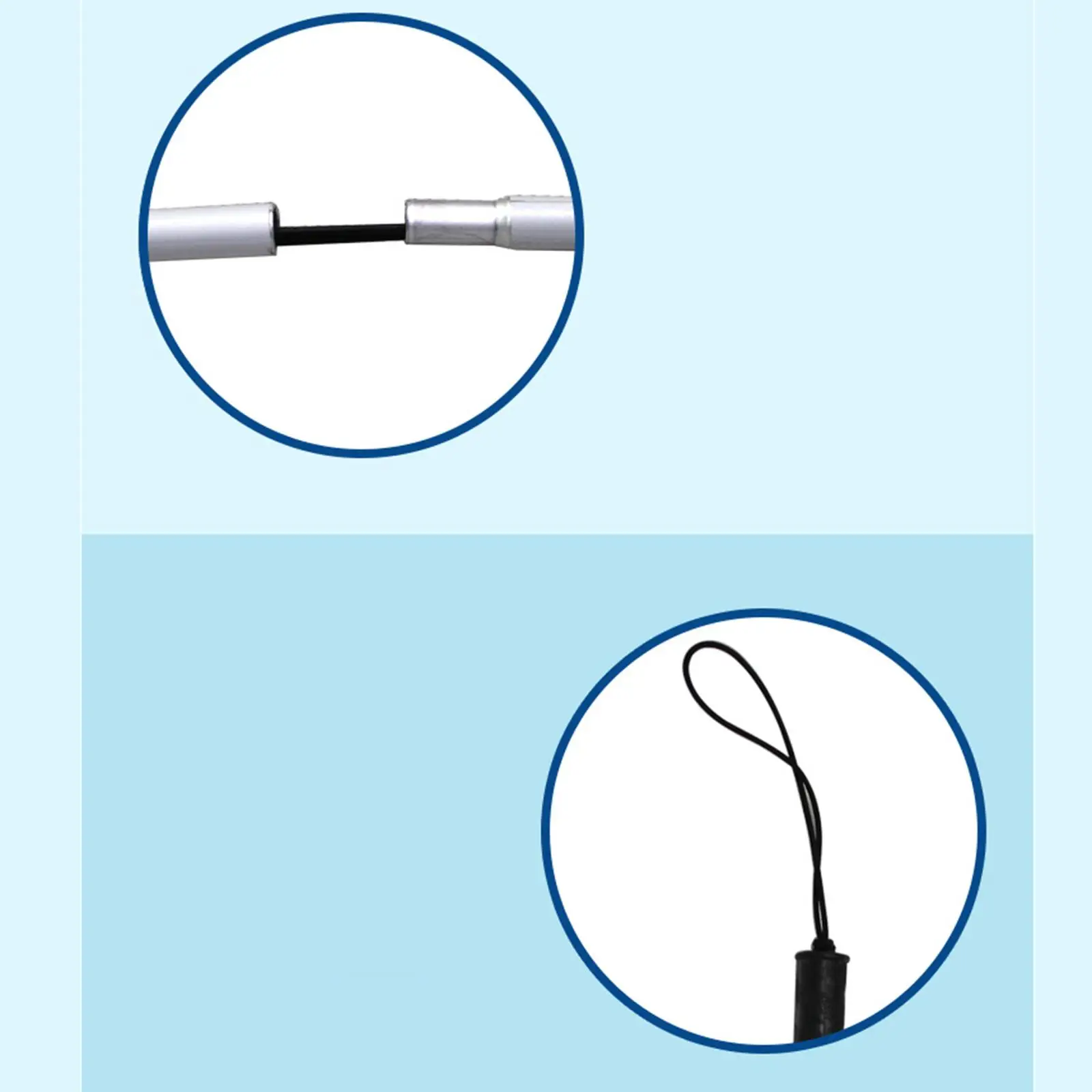 

Foldable Blind Cane Mobility Cane Elderly Crutch Lightweighted