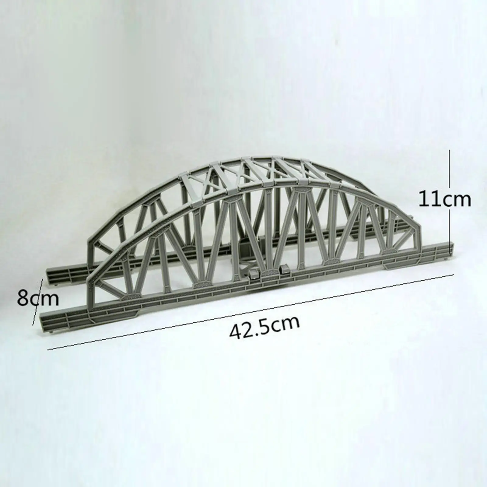 نموذج العارضة، الجسر، قطار التجميع الكهربائي، ألعاب شبكة Viaduct السوداء المزدوجة DIY للأطفال الصغار والأطفال