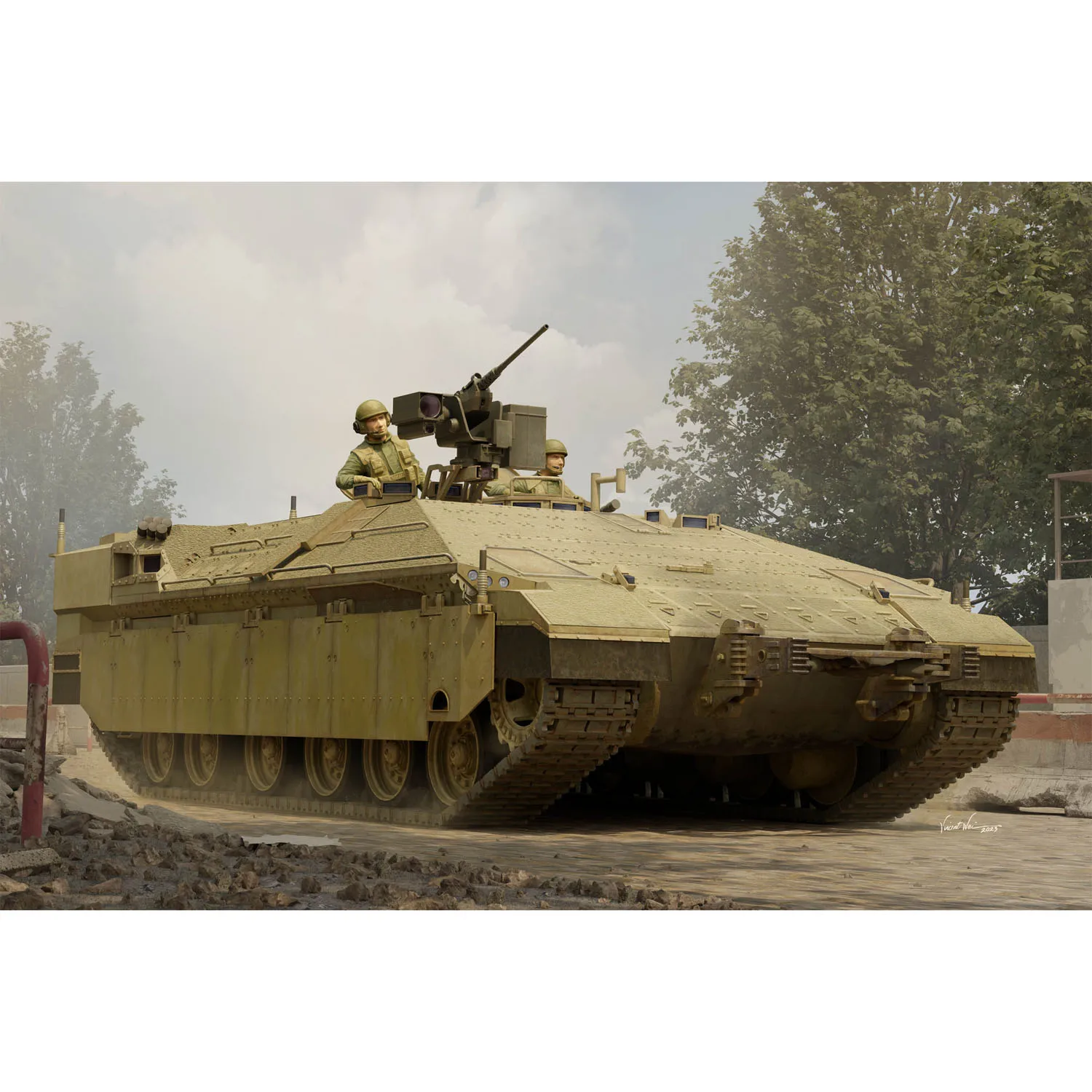

Hobby Boss 84525 1/35 IDF Namer 2 IFV тяжелая пехотная боевая машина более 700 деталей для комплекта статической модели Advanced Player
