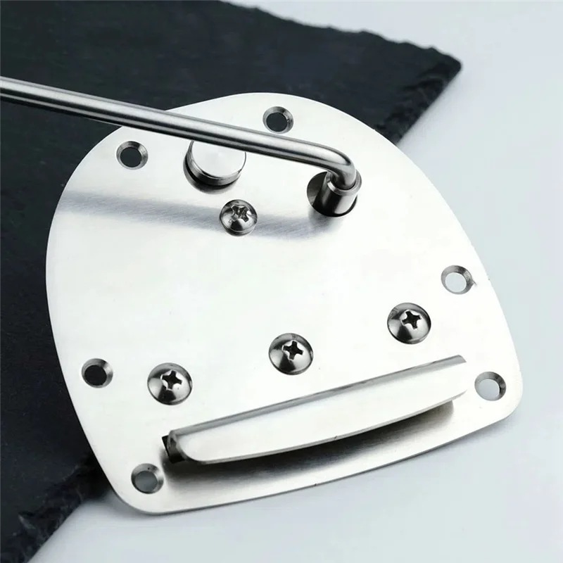 

【Must-Haves】Guitar Vibrato Guitar Bridge NEW Stainless Steel Jazz Tremolo Tailpiece