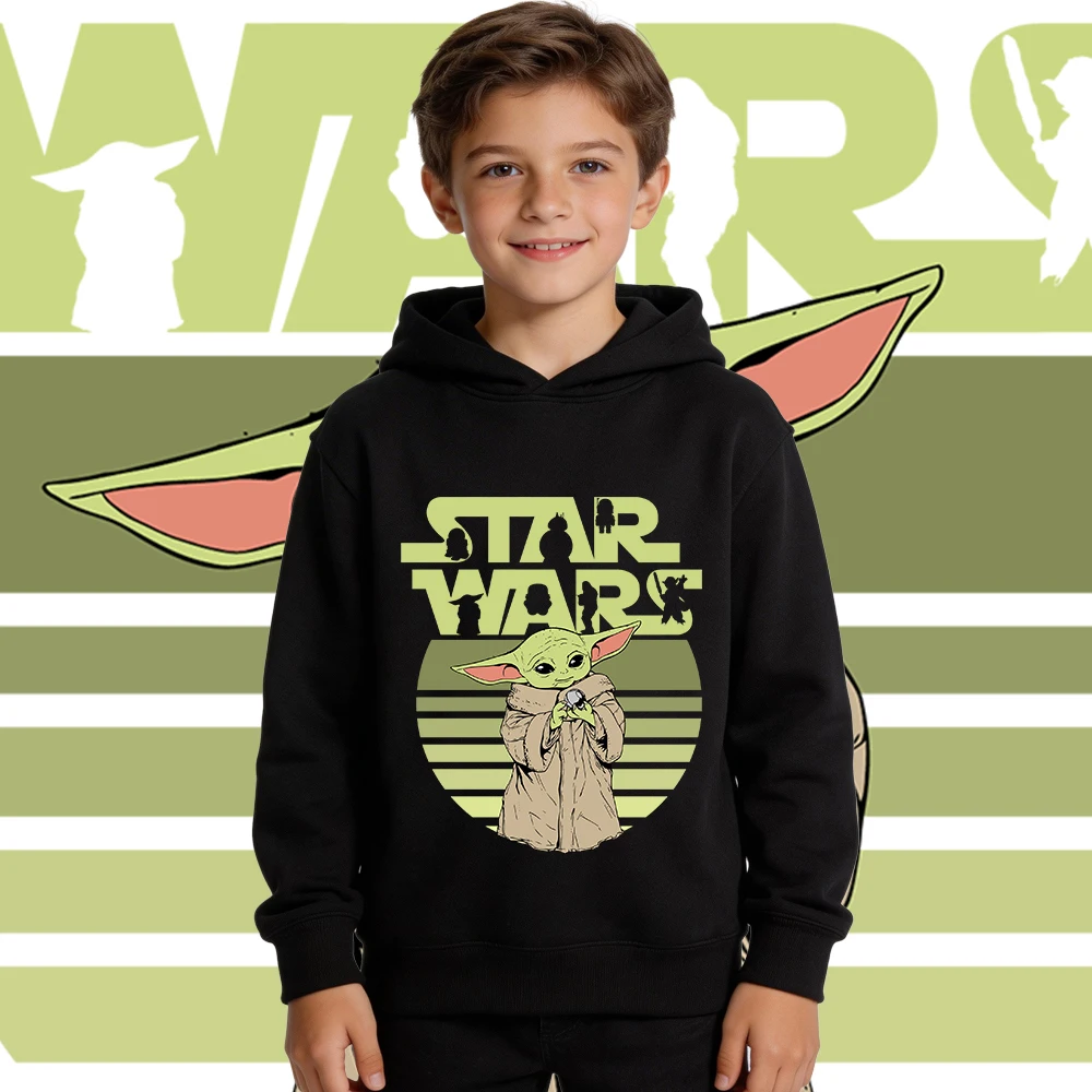 Novedad 2026, Camiseta Infantil de Star Wars, Jael, para Niños y Niñas, Sudadera Casual Deportiva, Otoño/Invierno, Suéter Abrigado