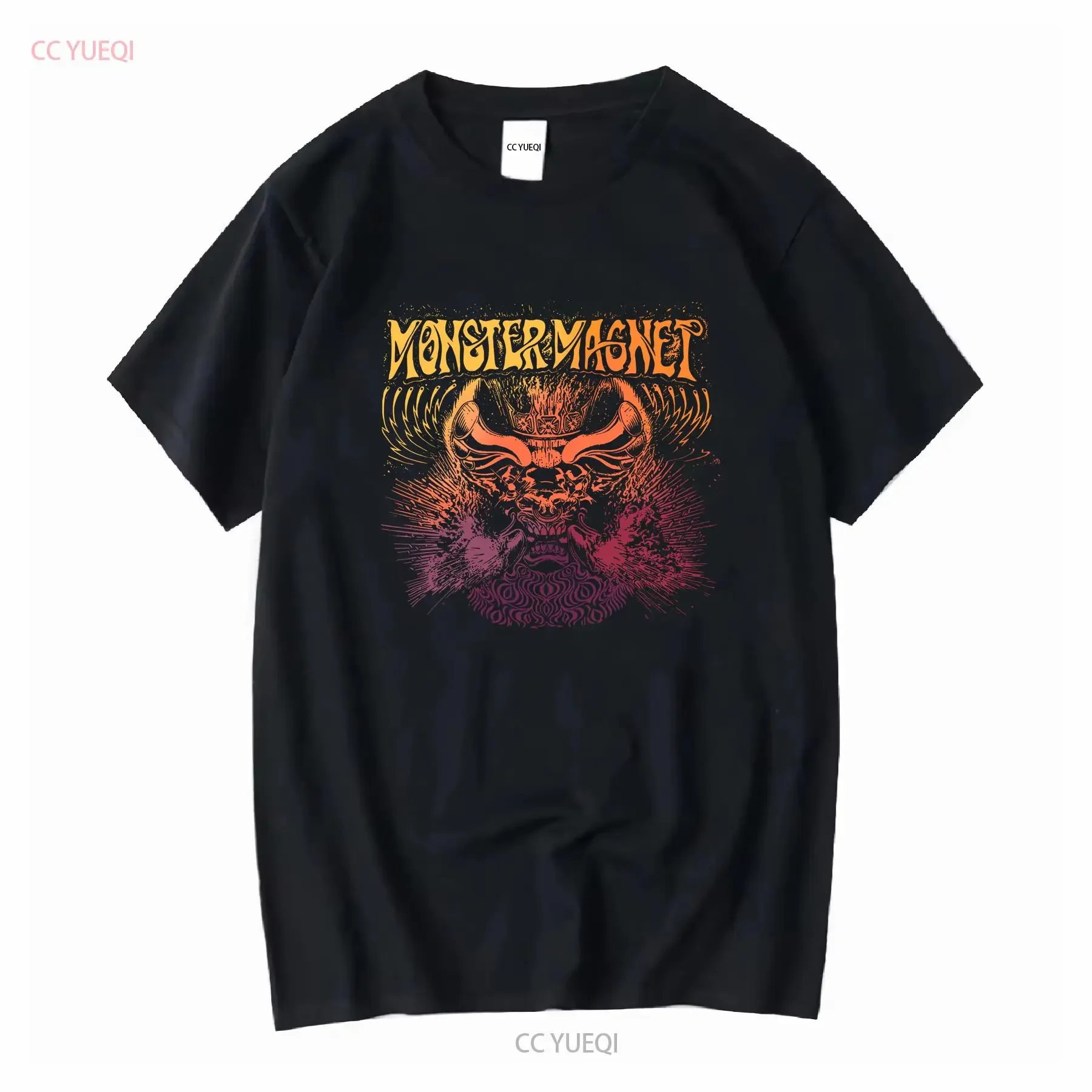 Monster Magnet American Rock Band Hitchman T Shirt S 2XL vintage Washed designer clothes Versatile Comfortable Soft Stylish