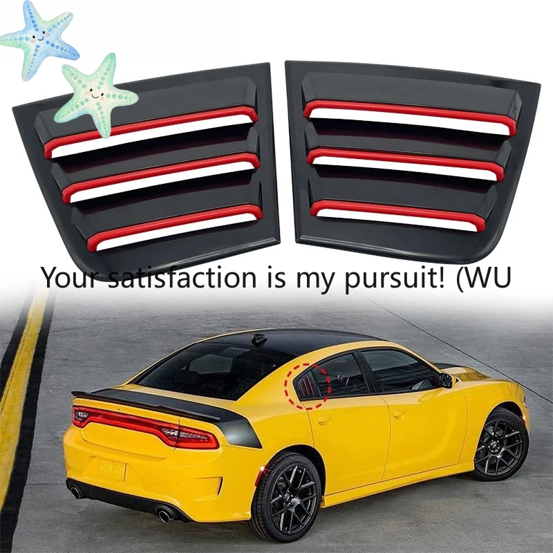 ZOCI-Car modification parts are suitable for Dodge Warhorse 2011-2021 rear side window shutters car exterior side trend