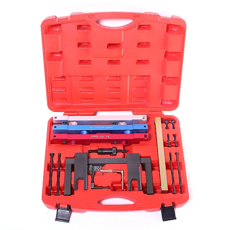 

For BMW N51 N52 N53 N54 N55 Camshaft Alignment Engine Timing Locking Tool Kit Install And Removal Set E60 E61 E64 E91 E92