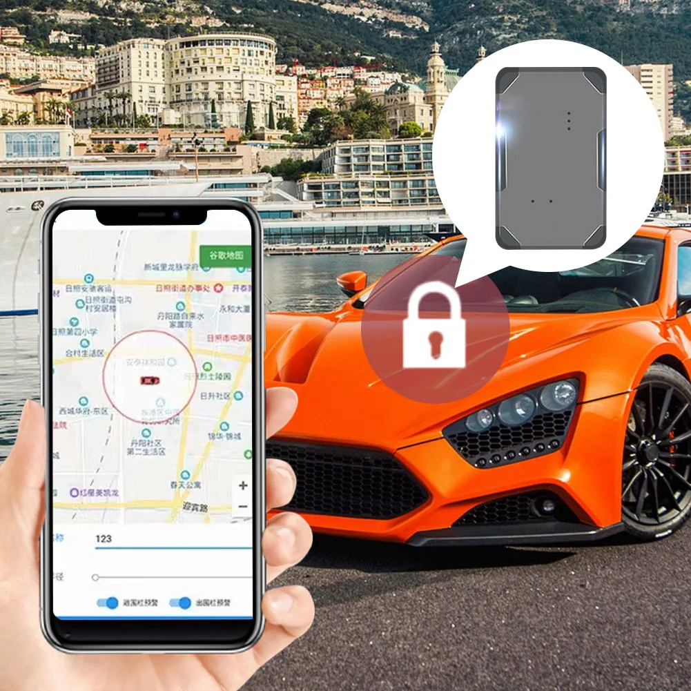 4G Mini Car GPS Tracker Vehicle Locator Real Time Pet Child Anti-Lost Tracking Device Long Standby APP Control Magnetic Mount