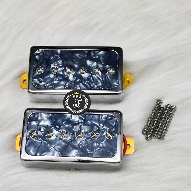 1 SET/2PACK P90 For Electric Guitar Pickups Single Coil Humbucker Size Magnet Ceramic Pickup NECK & BRIDGE Guitars Parts