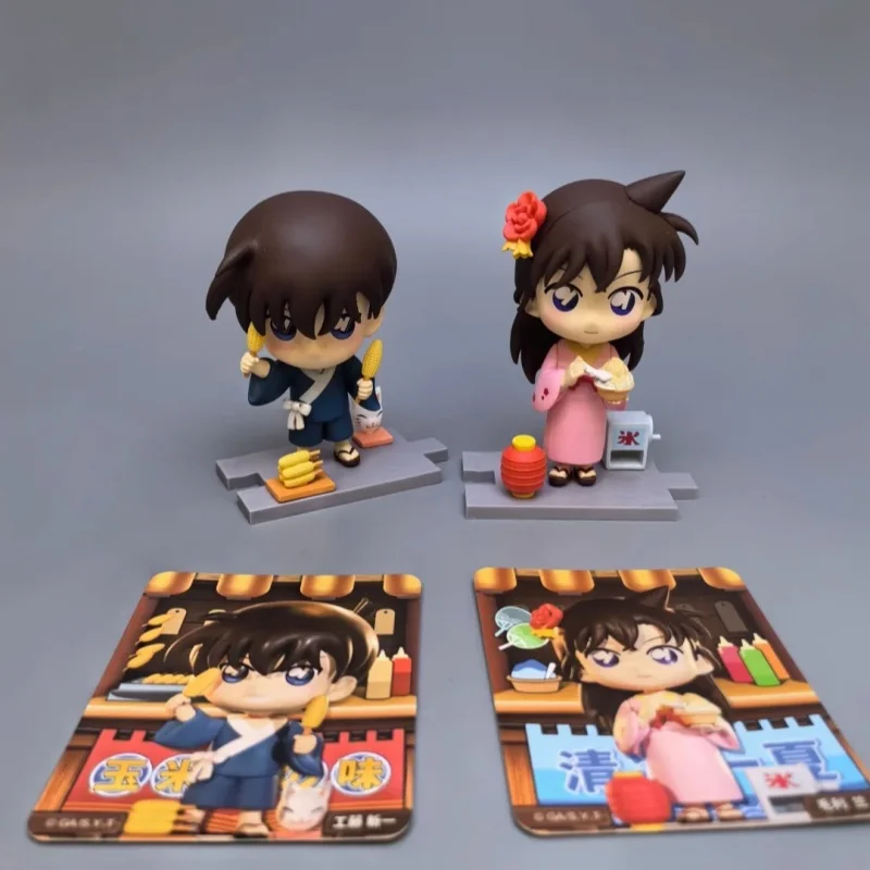 Подлинная глухая коробка детектива Конан, серия для летних садовых вечеринок, загадочная коробка Конан Эдогава Траурран Джимми Кудо, фигурка, модель, подарки