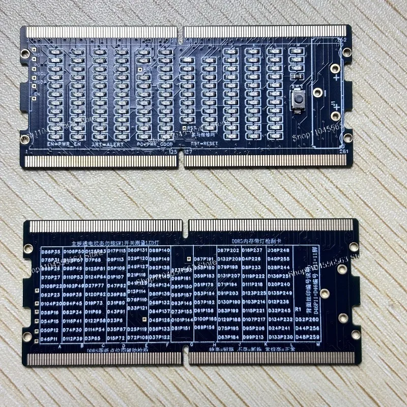DDR5 Memory with Light Detection Card, Tester Memory Slot Detection, Notebook Maintenance Test Tool