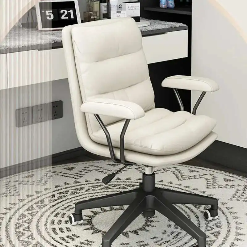 

Computer Swivel Office Chairs Bedroom Desk Pulley Study Office Chairs Makeup Living Room Silla Oficina Salon Furnitures QF50BG