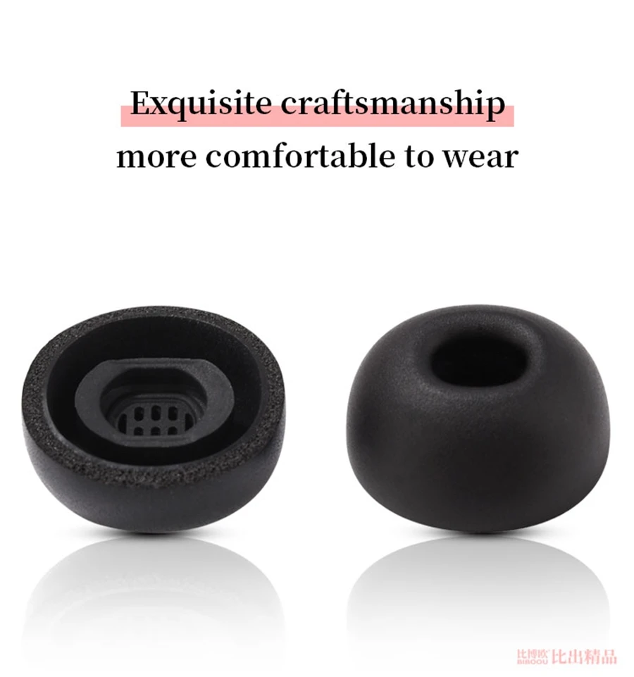 4Pcs Memory Foam Ear Tips for Freebuds Pro5/4/3/2 TWS Eartips Freebuds Pro 5 4 3 2 Earbuds Tips Anti-drop Noise Reduce