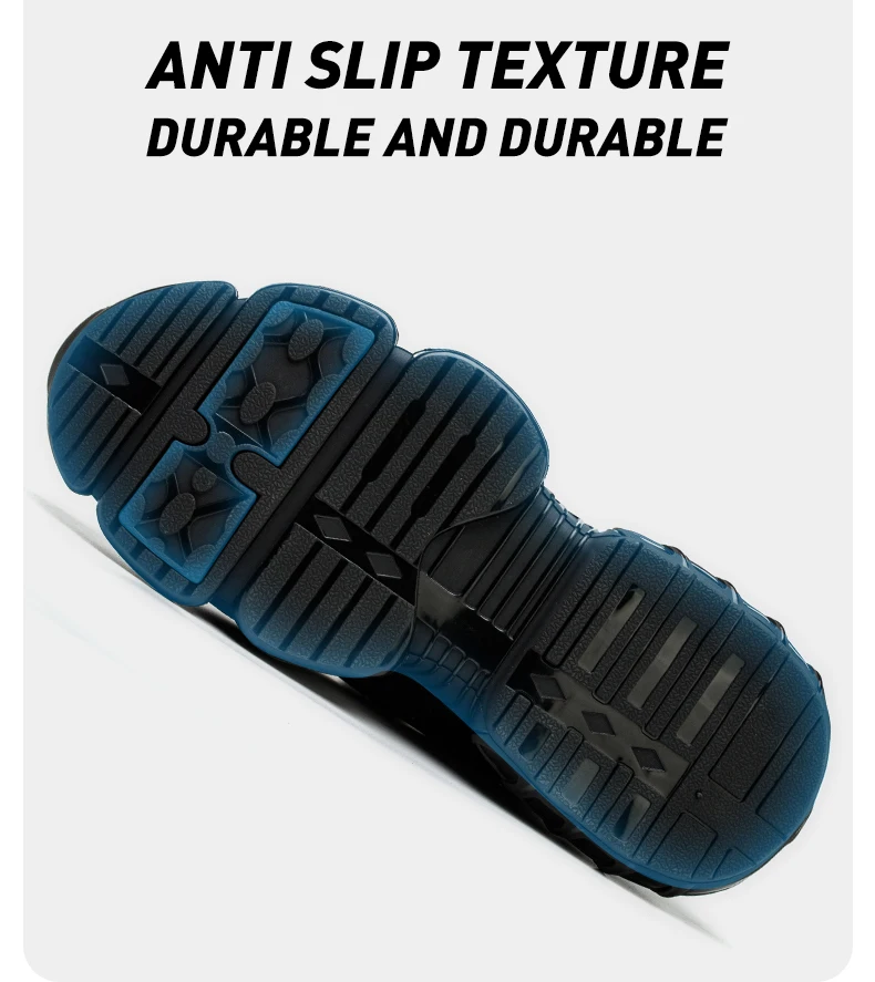 Rotierende Knopf Sicherheitsschuhe Männer Stahlkappe Sneaker Air Kissen Arbeit Mann Pannensichere Arbeitssicherheit Industrielle Schutzschuhe – Detail 14