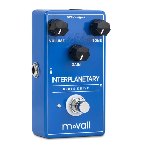 Imagen 2 del producto Movall MP100 Interplanetario Blues Drive Pedal Overdrive Efecto de guitarra con True Bypass