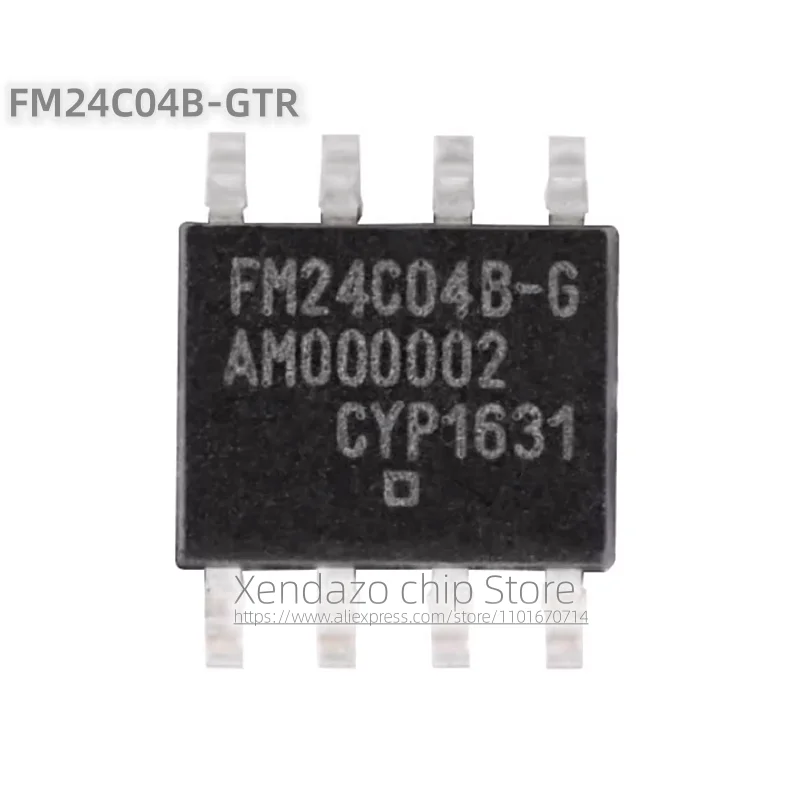 10pcs/lot FM24C04B-GTR FM24C04B-G SOP-8 package Original genuine I2C interface FRAM ferroelectric memory chip