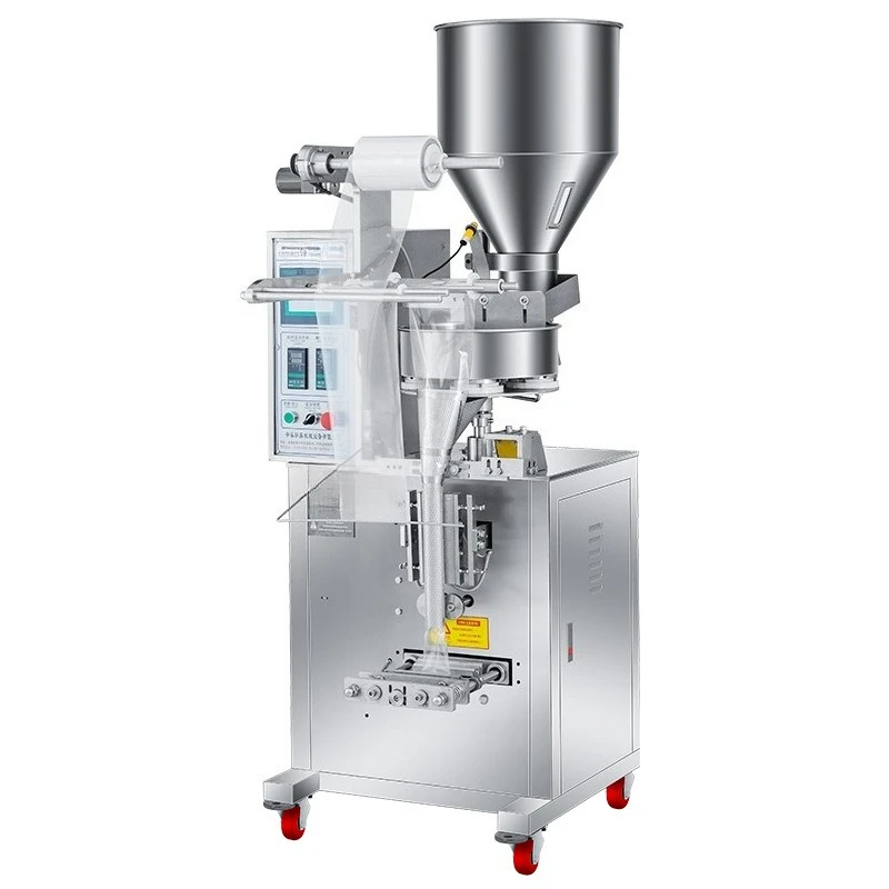 Granule packaging machine, grain packaging machine, automatic quantitative packing machine