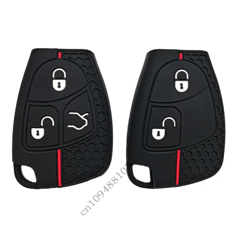 

0XXC Case Protector Silicone Car Case for B200 S350 E280 Cover