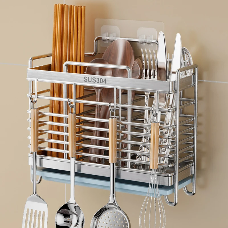 

Настенный органайзер для палочек и ложек из нержавеющей стали, бренд Ra Fly Lake, китайского происхождения