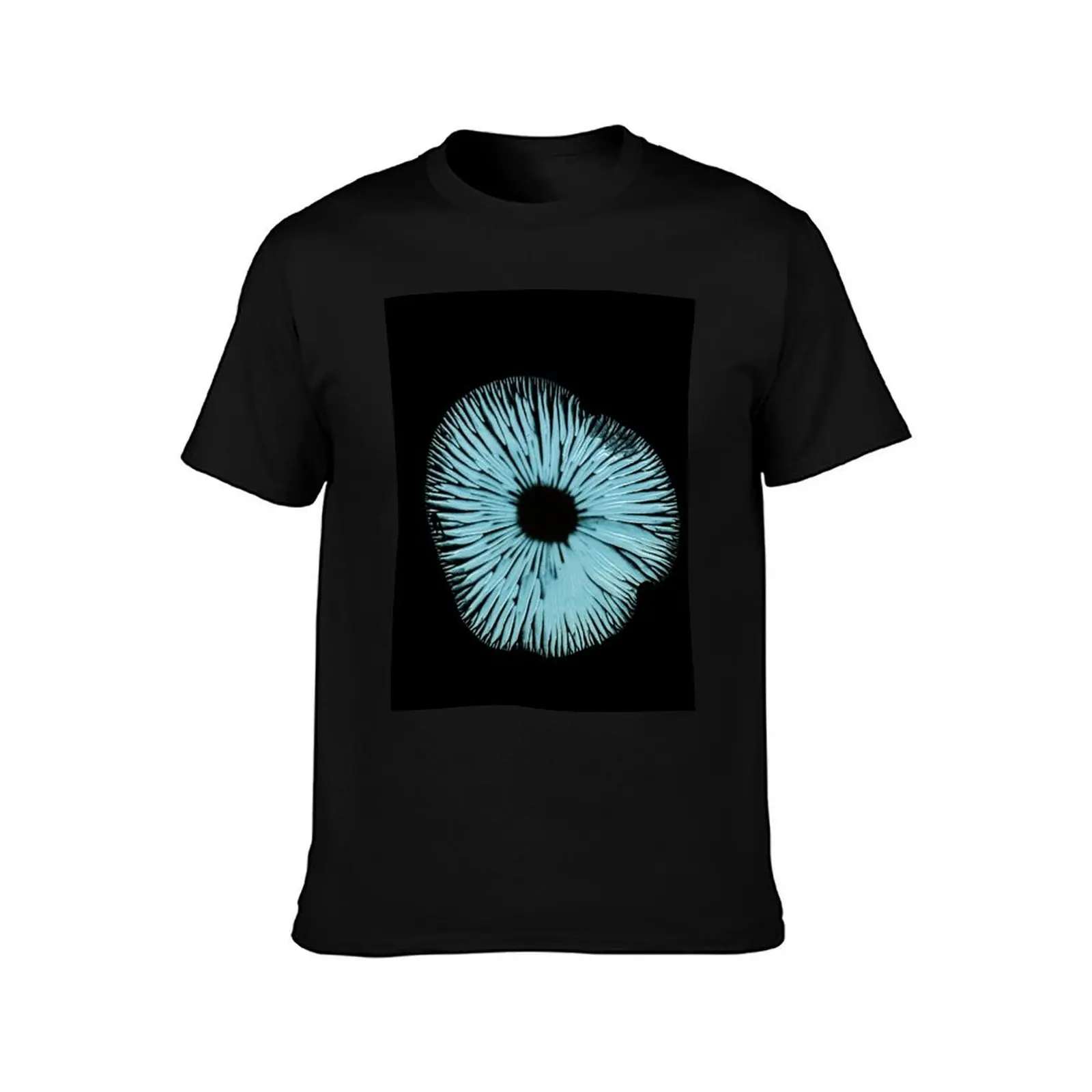 Fungi Spore Print - Inverted T-Shirt graphic tee shirt tees Men's t shirts