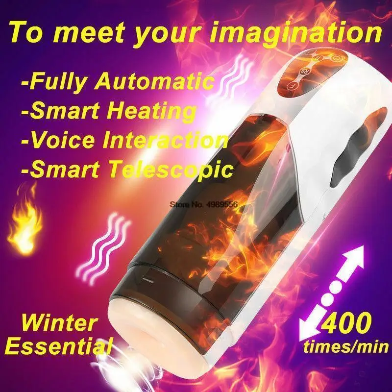 Sextoy Man Automatic Male Mastubator Vibrator Male Sex Toy for Men Pussy Sexy Toys Men Automatic Masturbator Vajina Vacuum Mug