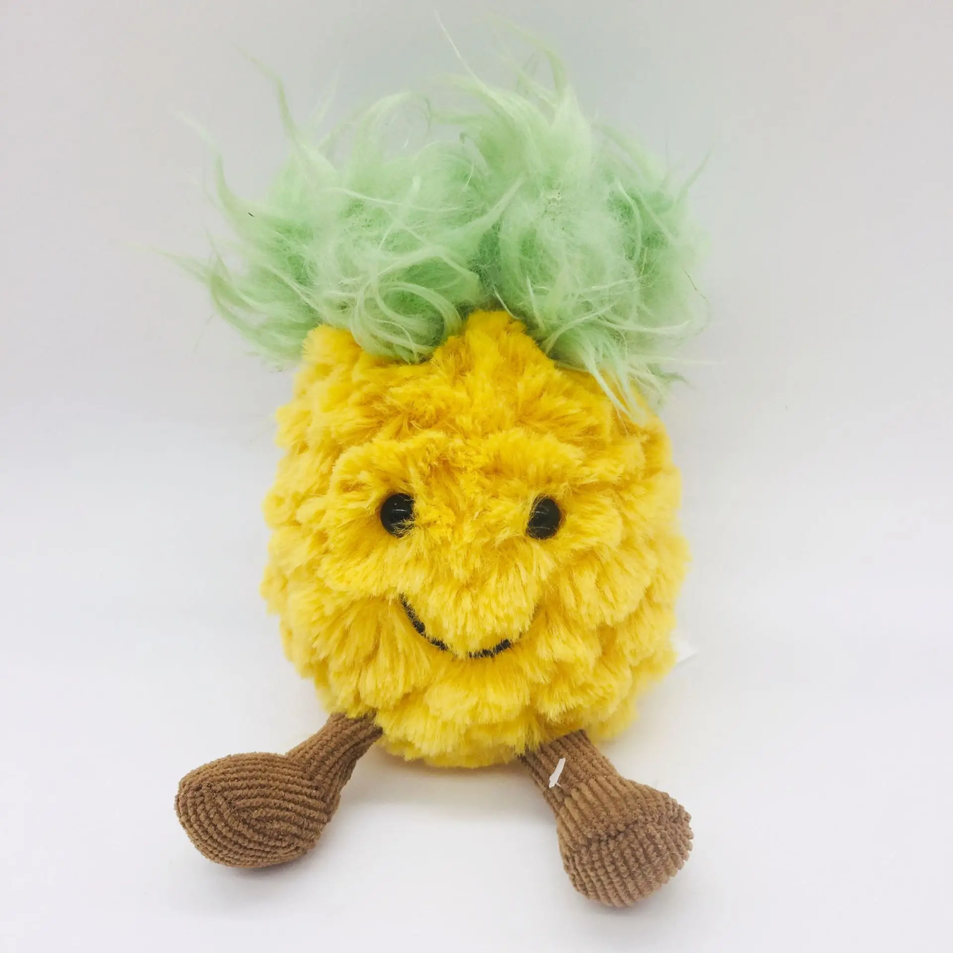 15 CENTIMETRI di Frutta Sveglia Peluche Portachiavi Giocattolo di Peluche Del Fumetto Avocado Ananas Mela Anguria Fungo Bambola Ciondolo Borsa Auto Ornamento