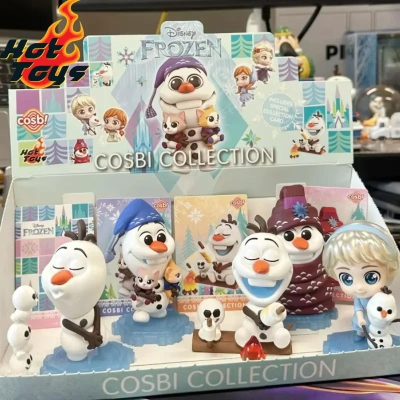 Originele Disney Frozen 2.0 Blind Box Hot Toys Cosbi Elsa Olaf Anna Mystery Box Anime Kamer Decoratie Kawaii Kerstcadeau Speelgoed