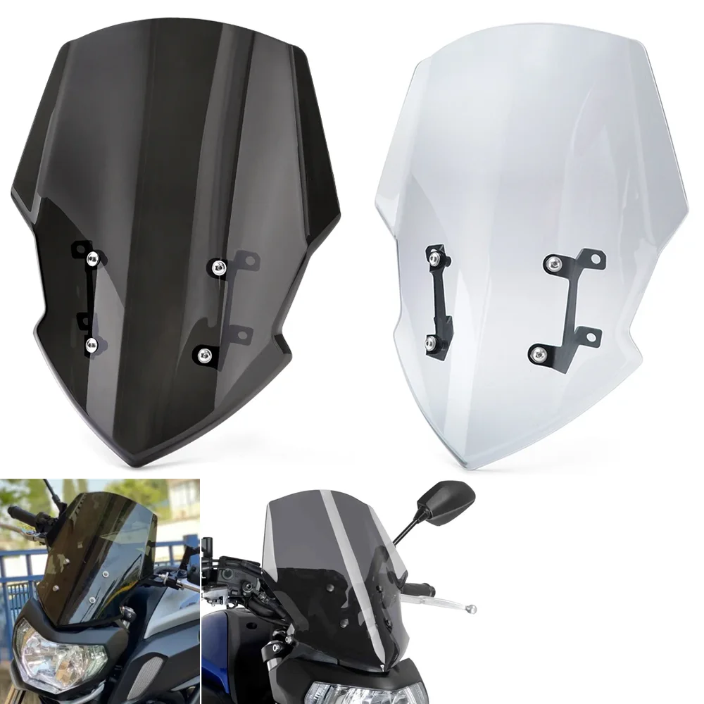 

Front Windshield Accessories For YAMAHA MT 07 MT07 MT-07 FZ-07 2018 2019 2020 Motorbike Wind Deflector Windscreen