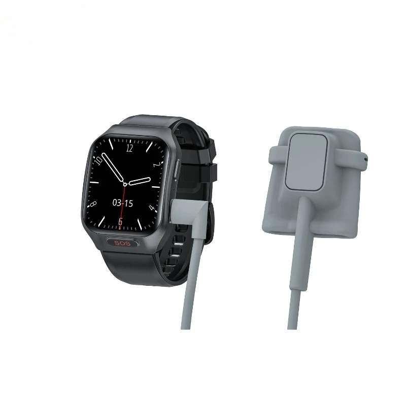 Sim Health Phone Смарт-часы для пожилых людей Фитнес-трекер 4G GSM Часы Защита от падения Кислород в крови