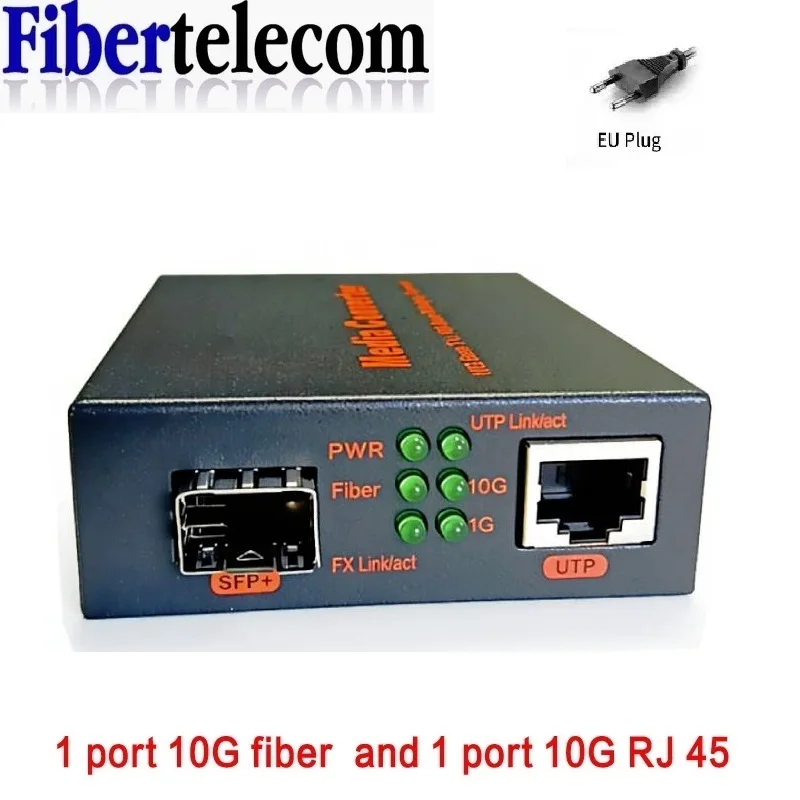 10G switch SFP+ to SFP+ 10g Media Converter Switch Ethernet Switch Gigabit 10gb Switch Fiber Optic Long Distance