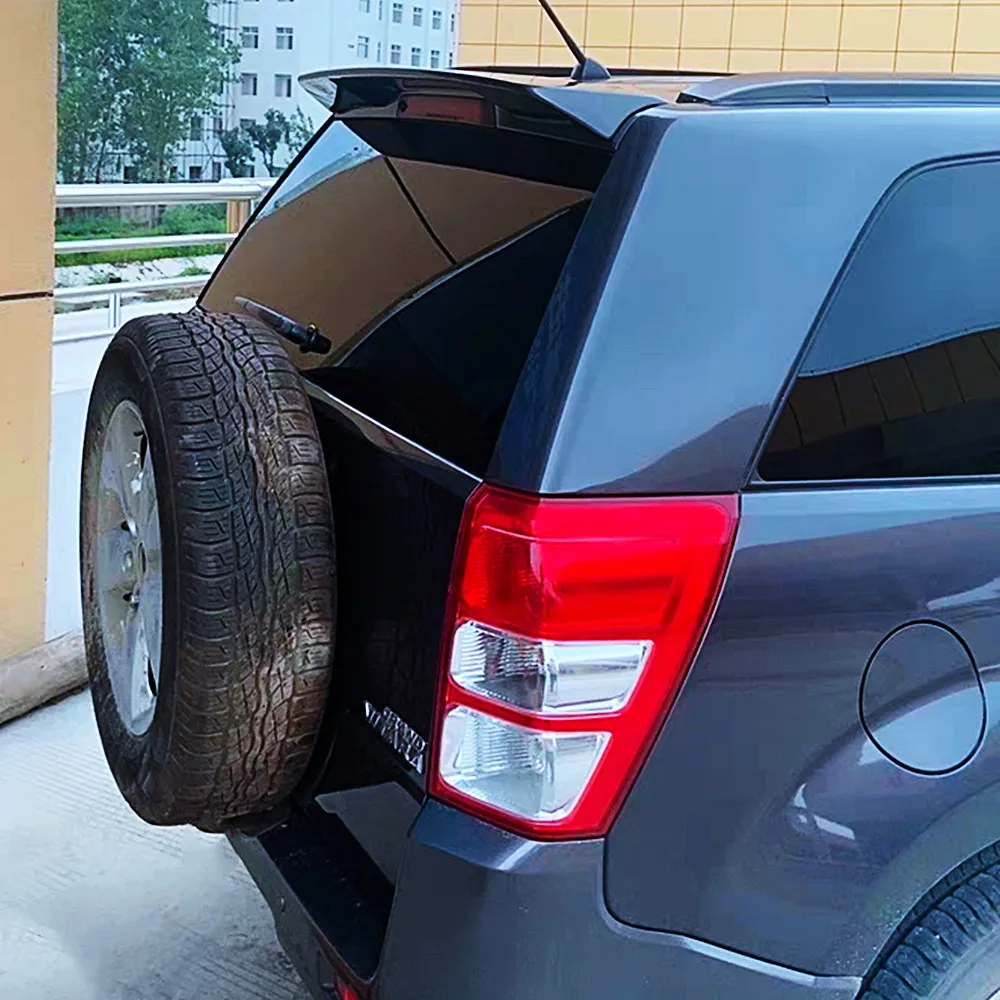 For Suzuki Grand Vitara 2006-2015 Rear Roof Trunk Lid Lip Spoiler Wings Car Sport Styling ABS Plastic Exterior Tuning Accessorie view 3